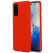 Husa Samsung Galaxy S20 Plus Lemontti Silicon Silky Rosu