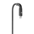 Cablu Cellularline Extreme Textil Usb to Lightning 2M Negru