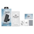 Folie iPhone 11 Pro / XS / X Eiger Sticla 3D Edge to Edge Clear Black (0.33mm, 9H, perfect fit, curv