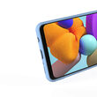 Husa Samsung Galaxy A21s Lemontti Silicon Soft Slim Light Blue