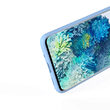 Husa Samsung Galaxy S20 Lemontti Silicon Soft Slim Light Blue