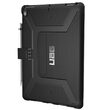 UAG Husa Book Metropolis Series iPad 10.2 inch(7th, 8th Gen, 9th Gen) Black (military drop tested, stand)