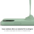 Husa iPhone 12 Mini Lemontti Liquid Silicon Forest Green