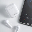 Casti Bluetooth True Wireless Mcdodo Teana Series TWS cu Carcasa Incarcare White