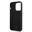 Husa iPhone 14 Pro Karl Lagerfeld PU Leather Perforated Logo Black