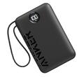 Anker Acumulator extern 335, 20K, 22.5W, USB-C, USB-A, PowerDelivery, cablu USB-C, Negru