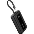 Anker Acumulator extern Zolo 10.000 mAh, 30W, 1x USB-C, 1x USB-A, cablu USB-C incorporat, Negru