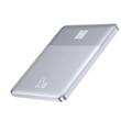 Baseus Acumulator extern Blade 12000mAh, 65W, 2x Type-C, Digital Display, cablu USB-C, Argintiu