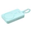 Baseus Acumulator extern Magnetic Mini 10000mAh 30W, Fast Charge, MagSafe, 2x USB-C, Lightning, Albastru