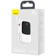 Baseus Acumulator extern Q Pow Digital Display Incarcare Rapida, QC/PD, 20000mAh, 20W, cablu integrat Lightning, Alb