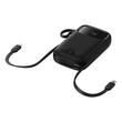 Baseus Acumulator extern QPow Pro+ 10000mAh, 22.5W, Lightning, 2xType-C, USB, cablu USB-C 30 cm, Negru