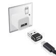 Mako Adaptor USB-C la USB-A 2.0 Black