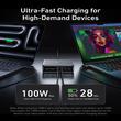Anker Incarcator Retea Fast Charge 200W, Prime, 4x USB-C 2X USB-A GaN USB-C PD, Negru