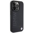 BMW Husa MagSafe Leather Hot Stamp iPhone 15 Pro Max Black