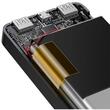Baseus Acumulator extern Bipow Digital Display 30000mAh ,15W, cablu Micro USB 0.25m, Overseas Edition, Negru