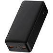 Baseus Acumulator extern Bipow Digital Display Incarcare rapida 30000mAh, 20W, cablu Micro USB 0.25m, Overseas Edition, Negru