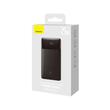 Baseus Acumulator extern Bipow Digital Display Quick Charge 20000mAh, 25W, 2x USB, 1x USB Type C, Negru
