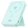 Baseus Acumulator extern MagPro Magnetic 5000mAh, 20W, MagSafe, USB-C, cablu Type-C, 3A, 30cm, Mint