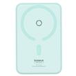 Baseus Acumulator extern MagPro Magnetic 5000mAh, 20W, MagSafe, USB-C, cablu Type-C, 3A, 30cm, Mint
