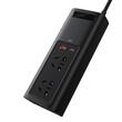 Baseus Invertor Electric Auto 12V, 150W, 2 x Priza EU 220V, 1 x USB-A, 1 x Type-C, Negru