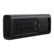 Baseus Invertor Electric Auto 12V, 150W, 2 x Priza EU 220V, 1 x USB-A, 1 x Type-C, Negru
