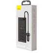 Baseus Invertor Electric Auto 12V, 150W, 2 x Priza EU 220V, 1 x USB-A, 1 x Type-C, Negru