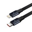 Baseus Set Incarcator Auto 30W, Enjoyment Series USB, cablu inclus max 75cm, 1 x Type-C max 5V/3A , 1x Lightning 5V/3A, Negru