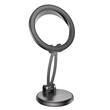 Borofone Suport Auto Star Metal Ring Magnetic, 4.5-7 inch, prindere de bord, Negru