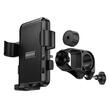 Borofone Suport Telefon pentru Bicicleta / motocicleta, cu prindere ghidon, Knight brațe reglabile, pentru telefone cu diagonala 6.0–7.0 inch, Negru