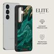 Burga Husa Elite Gold Emerald Pool Samsung Galaxy S25 Plus