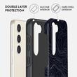 Burga Husa Dual Layer Drifting Shores Line Art Samsung Galaxy S23