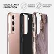 Husa Samsung Galaxy S22 Plus Burga Dual Layer Golden Taupe