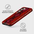 Burga Husa Dual Layer Wild Pomegranate Samsung Galaxy S23