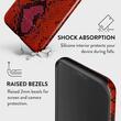 Husa iPhone 12 / 12 Pro Burga Dual Layer Wild Pomegranate