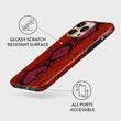 Husa iPhone 13 Pro Burga Dual Layer Wild Pomegranate