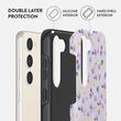 Burga Husa Dual Layer Wildflower Samsung Galaxy S23 Plus