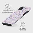 Husa iPhone 14 Burga Dual Layer Wildflower