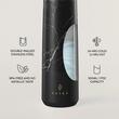 Burga Sticla Termos Inox Black Marble, 500 ml