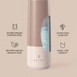 Burga Sticla Termos Inox Double Pink, 500 ml