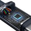 Baseus Cablu Type-C la Type-C 100W Crystal Shine, 1.2m, Super Fast Charge, Black