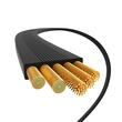 Baseus Cablu Type-C la Type-C 100W Free2Draw Mini, 1m, Retractable, Black