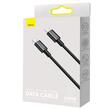 Baseus Cablu Type-C la Type-C 100W Superior Series, Fast Charge, 1m, Black