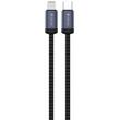 Devia Cablu Gracious Series Type-C la Lightning Fast Charge PD 27W 3A, 1m, Negru