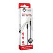 Cablu Jack 3.5mm Lemontti Audio Negru 1m