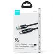 Joyroom Cablu USB la Type-C Fast Charging, Digital Display, 66W, 1.2m Negru