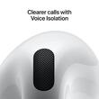 Apple Casti Originale AirPods 4 Wireless Bluetooth, USB-C, cu anularea activă a zgomotului, Alb