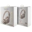 Guess Casti Bluetooth Wireless Over-Ear PU Leather 4G Script Logo Roz