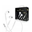 Prestico Casti In-Ear HF3 Jack 3.5mm Alb