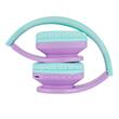PowerLocus Casti pentru copii, Wireless, P1 Teal Purple