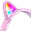PowerLocus Casti pentru copii, Wireless, Bobo Cat Ears, Pink